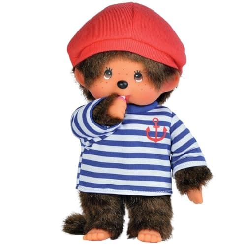 Bandai Peluche Monchhichi Marin 20 cm