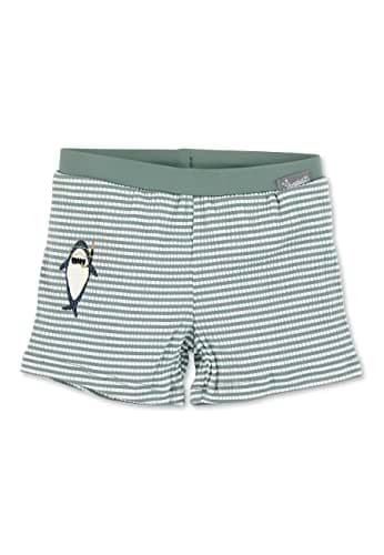 Sterntaler Badeshorts Hai, Maillot de Bain Garçon, dunkelgrün, Normal