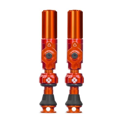 Muc-Off Big Bore Hybrid Tubeless Valves 30 mm Orange