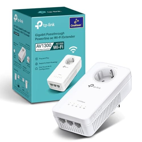 TP-Link Kit CPL WiFi AV1300 Mbps TL-WPA8631P AC1200 3 Ports Gigabit