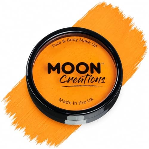 Moon Creations Peinture visage et corps professionnelle 36 g Soleil orange
