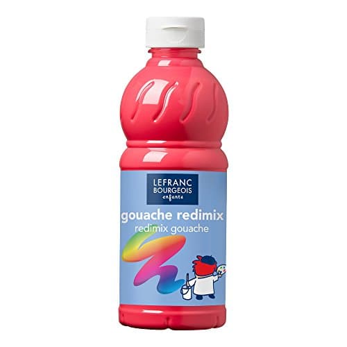 Lefranc Bourgeois Gouache liquide Redimix 500ml Rose fluo