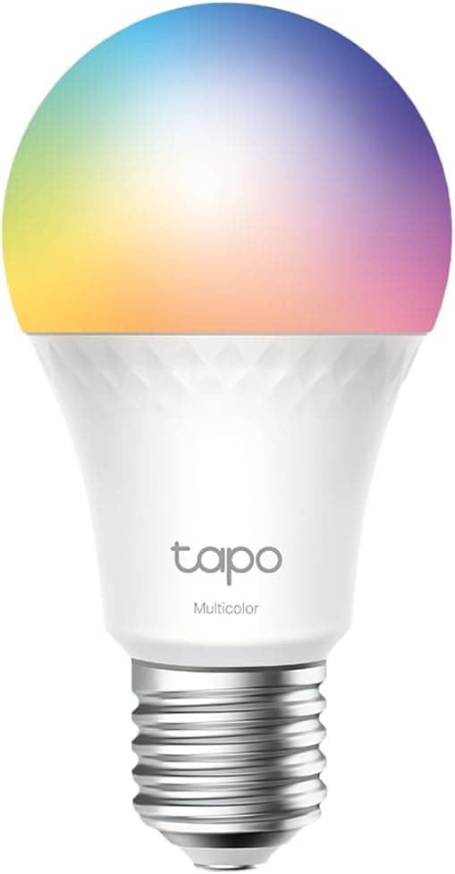 Tapo Matter Ampoule Connectée Alexa E27, Multicolore LED Dimmable L535E | Compatible Apple Home, Alexa & Google via Matter, commande vocale, aucun hub requis, mode absence, 1055 Lm (équivalent 75W)