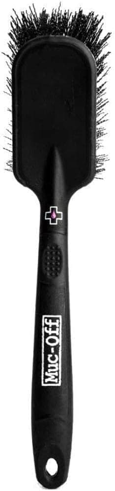 Muc-Off Brosse de Vélo - Brosse Vélo pour Pneu et Cassette avec Manche Caoutchouc et Poils en Nylon Résistants - Brosse Pneu Vélo Parfaite pour Nettoyer les Pneus et les Cassettes