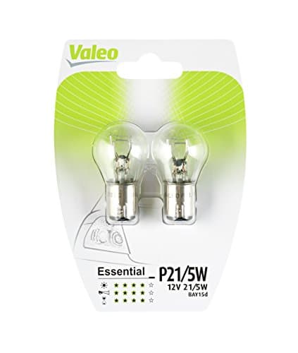 Valeo Lot de 2 Ampoules Halogènes Essential P21/5W 32112 pour Automobile