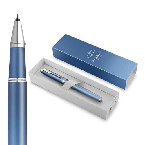 Parker IM Writing Rituals Stylo roller Bleu paisible dégradé pointe fine coffret