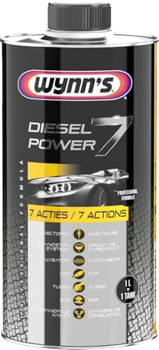 Wynn's Diesel Power 7 Additif Carburant Diesel 7 en 1 - 1 L