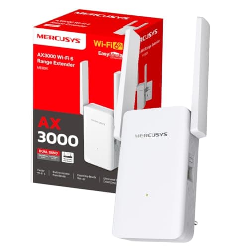 Mercusys Répéteur WiFi 6 ME80X 3000 Mbps Port Gigabit