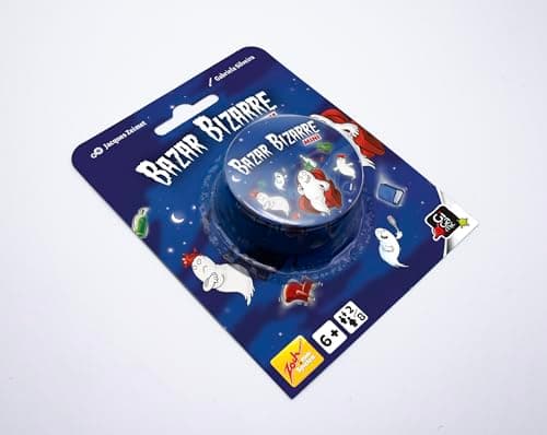 Gigamic Bazar Bizarre Format Mini Jeu de Société Version Voyage
