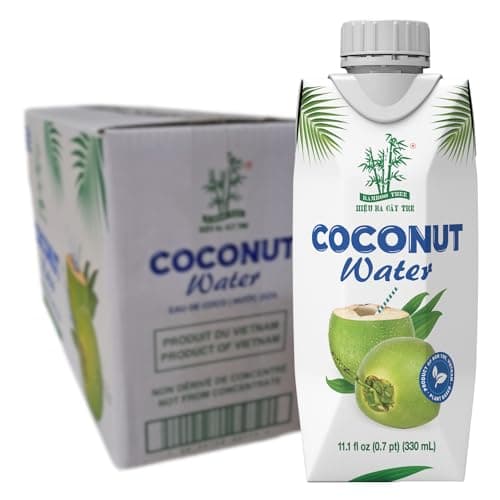 BAMBOO TREE Eau de noix de coco Multipack 12 x 330 ml