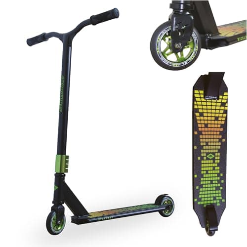 Schildkröt Trottinette Freestyle Kickless Noir Rouge Roues 110 mm