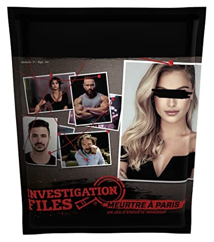 Goliath Investigation Files Meurtre à Berlin Jeu d'Enquête Coopératif 14+