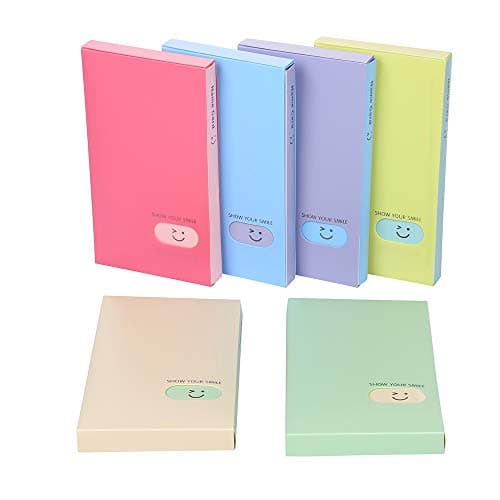Lot de 2 porte-cartes 120 pochettes Keweis Rose
