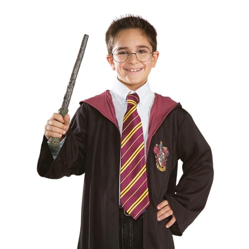 RUBIE'S Cravate Gryffondor Harry Potter Enfant - Taille Unique Rouge et Jaune
