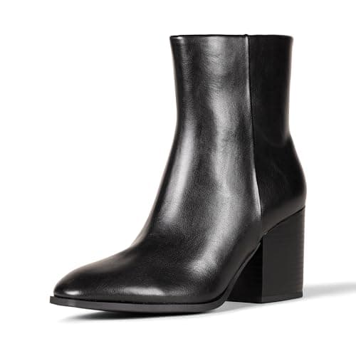 Amazon Essentials Bottines à talon pour femme Noir 35.5 EU
