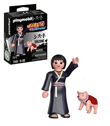 Playmobil 71115 Naruto Shizune Figurine et accessoires manga dès 5 ans