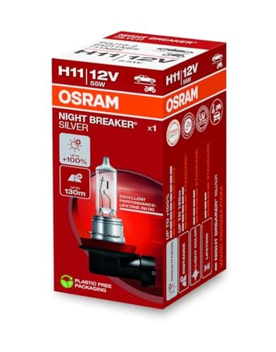 Osram Night Breaker Silver H11 Ampoule de Phare Halogène 12 V