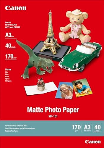 Canon MP-101 Papier Photo Mat Format A3 40 feuilles