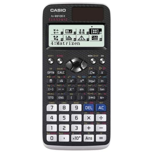 Casio FX-991DE X Calculatrice scientifique version allemande