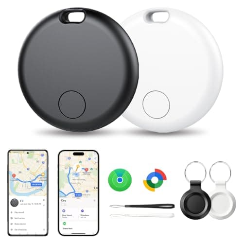 Smart Traceur Tag Android et iOS Localisateur Bluetooth Lot de 2