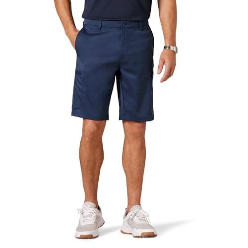 Amazon Essentials Short de golf cargo coupe classique 25 cm Homme Bleu marine Taille 30