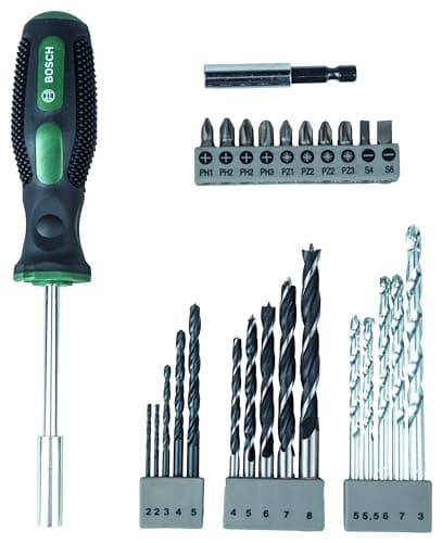 Bosch Accessories - Kit d'accessoires de bricolage 27 pièces (2607017201)