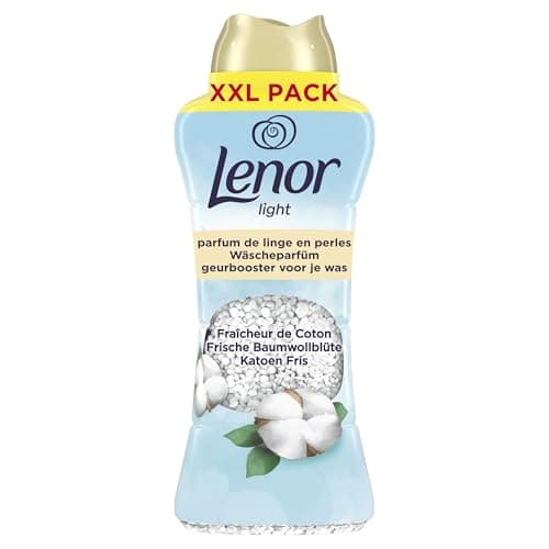 Lenor Light Parfum de Linge en Perles Fraîcheur de Coton 60 lavages