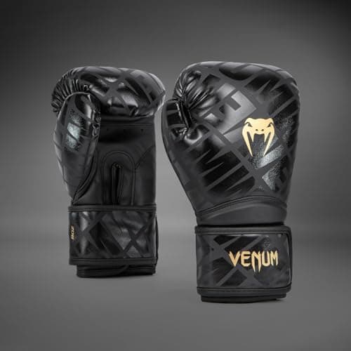 Venum Gants de Boxe Contender 1.5 XT Enfants - Noir-Or - 8 oz