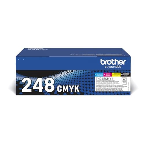 Brother Pack de 4 Cartouches de Toner d'origine TN-248VAL CMJN