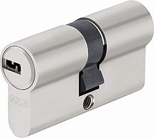 Abus EC-SNP Demi-cylindre débrayable 10x30 nickelé mat avec clés