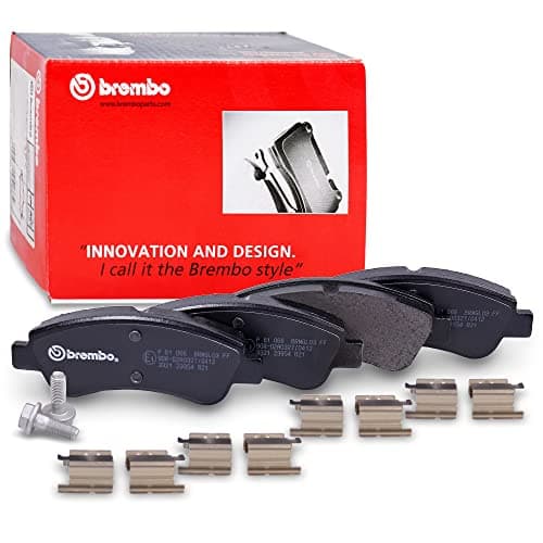 Brembo P61066 Jeu de plaquettes de frein avant pour automobile
