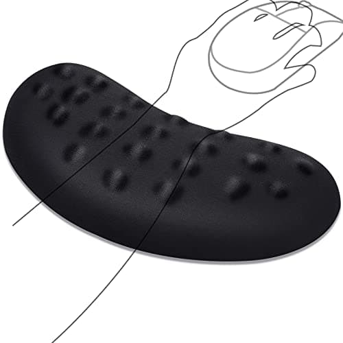 Gimars Repose-poignets de souris ergonomique avec support en mousse à mémoire de forme