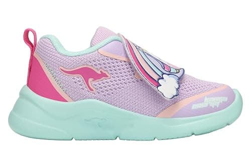 KangaROOS Baskets K-NY Andes V Enfant, Licorne Menthe, 24 EU