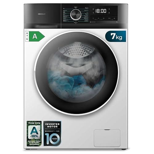 Cecotec Lave-linge Frontal Bolero DressCode 7150 Inverter A 7 kg 1400 tr/min Classe A Blanc