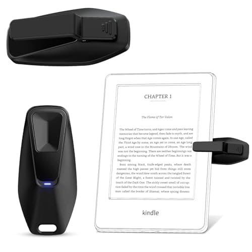 YAWFIER Tourne-page avec télécommande pour liseuses Kindle et tablettes