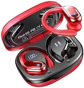 Ecouteurs Bluetooth sans Fil Sport , 75Hrs oreillette bluetooth sans fil