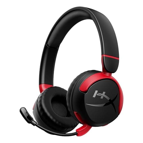 Casque gaming sans fil HyperX Cloud Mini Wireless Enfant Noir