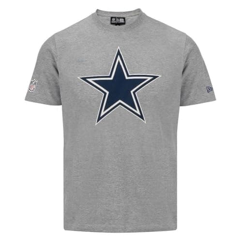 New Era Dallas Cowboys NFL Team Logo Gris T-Shirt