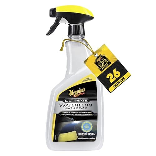 Meguiar's G3626F Spray Shampoing et Cire sans Eau Wash & Wax 768ml