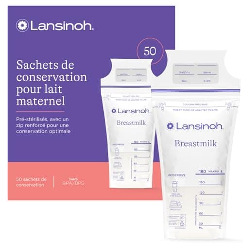 Lansinoh Sachets de conservation lait maternel x50