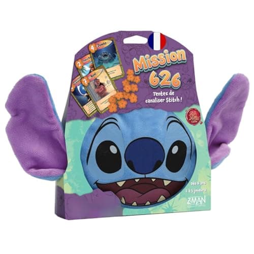 Asmodee - Disney Stitch Mission 626 - Un Jeu Love Letter - Z-Man