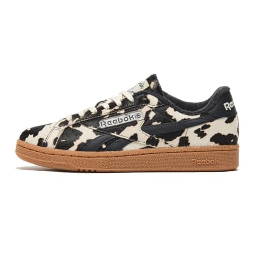 Reebok Club C Grounds UK Baskets pour Femme Craie/Noir/Gomme Taille 36 EU