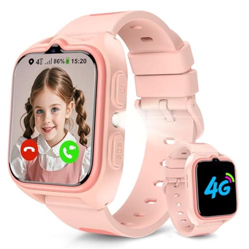 Baolubao 4G Montre Connectée Enfant GPS SOS Appel Vidéo Mode École