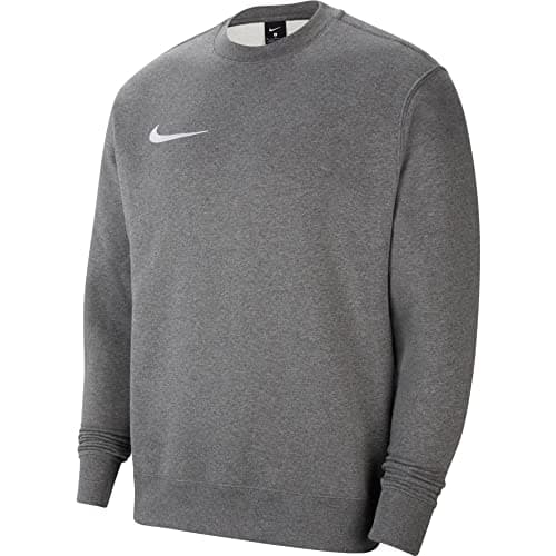 Chandail de soccer à manches longues en molleton pour enfant, taille XS, gris anthracite et blanc