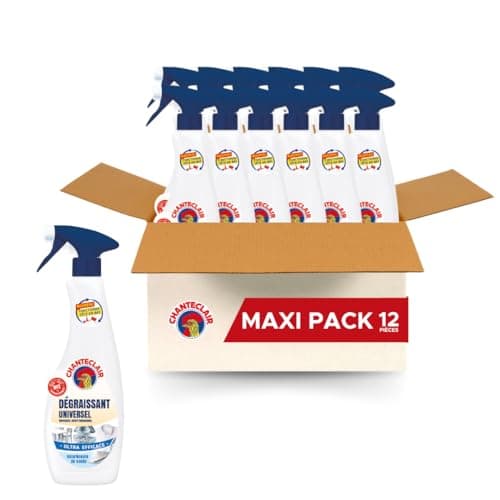 Chanteclair - Spray Dégraissant Bicarbonate 12x600 ml