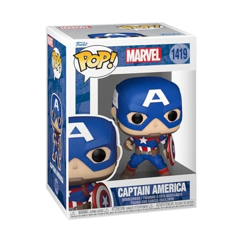 Figurine Funko Pop! Marvel New Classic Captain America 9,5 cm