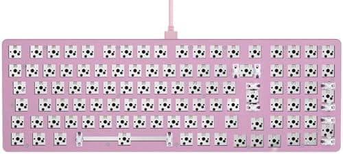 Glorious Gaming GMMK 2 Clavier Mécanique Barebones 96% Rosa ISO