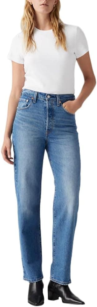 Levi's Ribcage Straight Ankle Jeans Femme