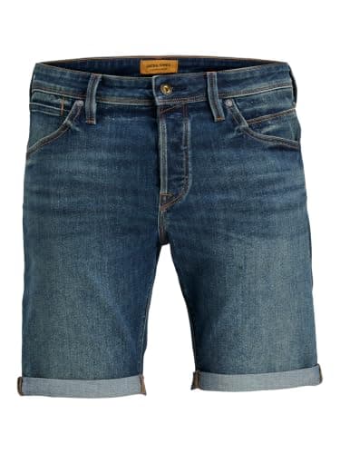 JACK & JONES Short en Denim Regular Fit Bleue Taille S