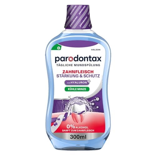 Parodontax Bain de bouche Renforcement et Protection des Gencives Menthe 300 ml
